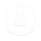 Key Property Management Logo - white